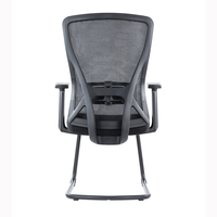 Chaises de bureau ergonomique et sans roulettes, siège en maille, de bonne qualité, pour le bureau, haute qualité