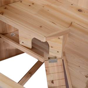 <span class=keywords><strong>Cage</strong></span> pour animaux en bois à ouverture facile avec escalier intérieur Petite maison pour hamsters Chinchillas Lapins Chats Chiens - Product Image 5