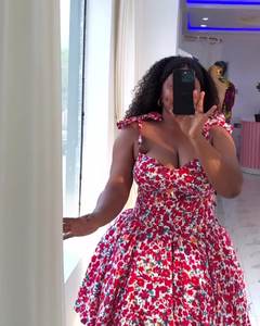 เดรสแขนกุดเข้ารูปของผู้หญิงมินิเดรสจับจีบคอเหลี่ยมพิมพ์ลายย้อนยุคแฟชั่นฤดูร้อน - Product Image 2