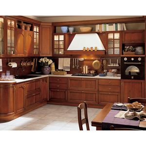 Prix des armoires de cuisine en Chine, personnalisation, design moderne en laque 3D, armoires de cuisine - Product Image 1