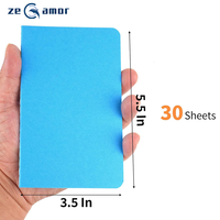 Zeamor Hochwertige Mini-Taschennotizbücher A5/A6 Größe Papiereinband Linierte Innenseiten Schreibblock für Schüler & Kinder