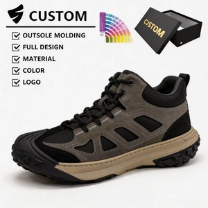 Botas Martin Casuales de Moda para Hombre, de Cuero Genuino Hecho a Mano, para Todo Terreno, Senderismo, Nieve y Pesca - Product Image 3