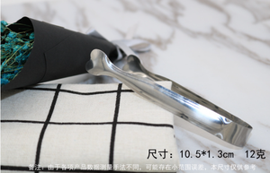 Pince à glace en acier inoxydable DFT06-2 en forme de cœur, pince à sucre, pince à salade et légumes - Product Image 3