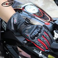 SUOMY Gants de Moto 100% Étanche Écran Tactile Guantes Hiver Chaud Coupe-Vent Off-Road Ski Moto Gants Hommes et Femmes