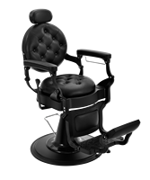 Fauteuils de Barbier Pivotants Modernes Noirs Durables en Métal Inclinables pour Salon et Usage Scolaire – Vente Directe Usine