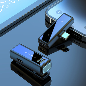 Yaka Mini uzun menzilli Podcast Mic casus telefon mikrofon kablosuz Vlog canlı akışı için Avalier mikrofon - Product Image 5