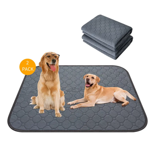Extra große rutsch feste Hunde-Pee-Pad-Decke Wieder verwendbare saugfähige kleine Windel Wasch bare Welpen-Trainings unterlage Haustier bett Urin matte für Hund - Product Image 5