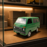 Camion de drift RC à l'échelle 1:10 2.4G RWD - Mini camion Suzuki Carry avec suspension indépendante, chargeur expert en métal inclus