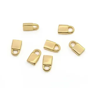 Joyas plata colar com pingente de fechamento, 18k, banhado a ouro, em aço inoxidável, joias, gravado, carta, cadeado, colar, acessórios bijoux