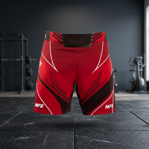 Shorts de combat MMA pour hommes de qualité supérieure, couleur personnalisée, broderie, impression sublimée, respirant, séchage rapide, taille élastique - Product Image 2