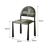 Chaise individuelle moderne en cuir écologique résistant avec dossier anti-griffures pour chat, idéale pour le salon – Vente directe usine