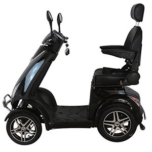 Patinete eléctrico de 4 ruedas de estilo europeo, scooter de movilidad deportiva de tres ruedas - Product Image 2