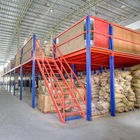 Étagères de stockage pour mezzanine, échelles de loft portables pour rayonnages et étagères