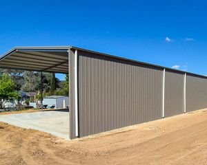 Dễ dàng lắp ráp kết cấu thép 3 xe prefab nhà để xe/nhà lưu trữ/nhà kho/chuồng RG 2025 - Product Image 5