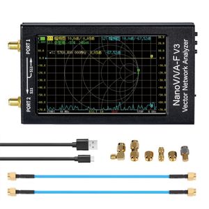 Analyseur de réseau vectoriel portable NanoVNA-F V3 1MHz-6GHz pour <span class=keywords><strong>antenne</strong></span> MF/HF/VHF/UHF/SHF - Product Image 1