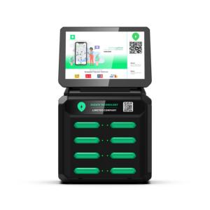 Estación de Carga Inalámbrica Impermeable con Código QR y Pantalla LED, 5000mAh, Portátil para Restaurantes y Múltiples Dispositivos - Product Image 2