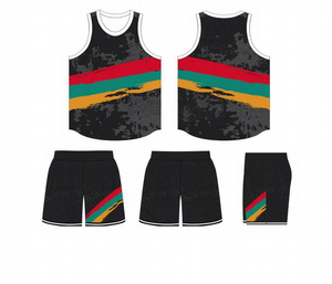 <span class=keywords><strong>Maillot</strong></span> <span class=keywords><strong>de</strong></span> basketball sans manches à impression intégrale numérique pour homme, séchage rapide, respirant, numéro américain, pour <span class=keywords><strong>enfant</strong></span>, été - Product Image 3