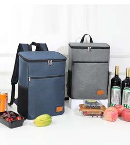 Insulated Thermal Leak Proof Cans Delivery Food Large Cooling Day Pack Thermal Picnic Bag Oxford Soft Lunch <b>Cooler</b> Bag <b>Backpack</b> - Product Image 3