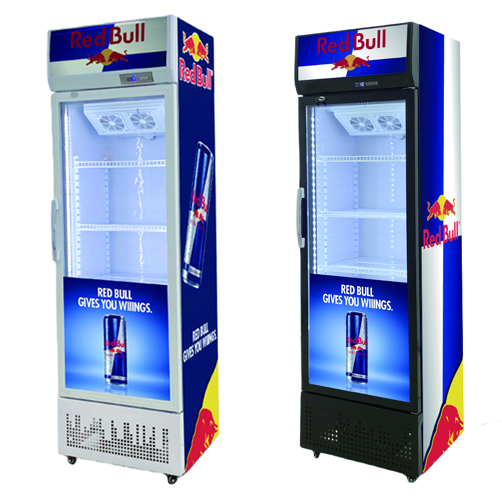 Red Bull Display Cooler - 4 Door Glass Chiller