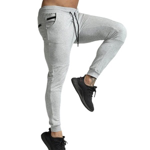 Custom Logo High Quality Gym Cotton <b>Polyester</b> <b>Jogger</b> Men Running Gym Skinny Pants Sports Casual Pants for Men - Product Image 5