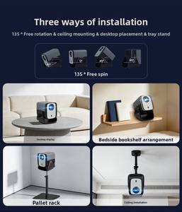 Proyector Inteligente Hotack X5AR LCD Android 14, Full HD 1080p, Video 4K, para Negocios <span class=keywords><strong>y</strong></span> Educación, Gran Oferta - Product Image 3