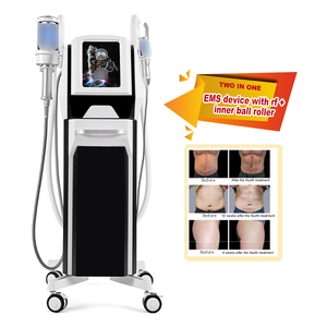 เครื่องนวดกระชับสัดส่วนแบบพกพา 2-in-1 พร้อมลูกกลิ้งด้านใน |   อุปกรณ์นวดระบายน้ำเหลืองและเซลลูไลท์ - Product Image 1