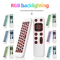Télécommande vocale d'apprentissage MX3 Upgrade T6, 2.4G sans fil, souris aérienne universelle, Android TV Box, PC, projecteur, QWERTY, rechargeable