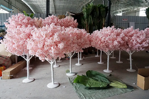 Pour <span class=keywords><strong>Restaurant</strong></span> Cantine Église/Cathédrale École Jardin Paysage Décor Table Pièce Maîtresse Ornement Artificielle Fleur De Cerisier Arbre - Product Image 6