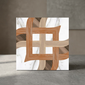 Carreaux de sol en bois rustique, imitation bois, 30x30cm, pour salon, salle de bain, design 3D, surface non émaillée, porcelaine - Product Image 6