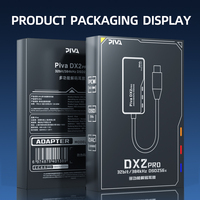 Adaptador de amplificador de oído de Audio de música Digital DAC de tipo C a 3,5mm, convertidor de carga rápida multifuncional PD 60W, concentrador de 32 bits/384Khz