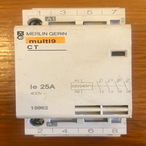 Plc <strong>Multi</strong> <strong>9</strong> - 15962 <strong>Ct</strong> Four Pole <strong>25a</strong> for Warranty Product - Product Image 1