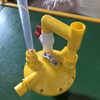 Régulateur de pression d'eau pour élevage de volailles RS-62/63, régulateur de pression à auto-nettoyage, système de ligne d'abreuvement pour volailles