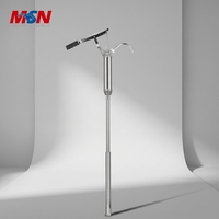Pompa Transfer Bahan Bakar Universal MSN, Jarak Hisap 1M, Inlet 1 inci, Outlet 3/4 inci, Untuk Bensin, Solar, dan Oli Mesin