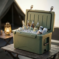 Glacière isotherme 10L 12L 18L 25L 30L 35L 40L 42L 50L 60L 70L Grande capacité Robuste Coque rigide Résistante à l'eau Portable
