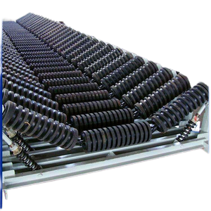 Groothandel Retail Hoge Kwaliteit Rubber Lage Wrijvingscoëfficiënt Buffer Idler Voor Staalfabriek - Product Image 1