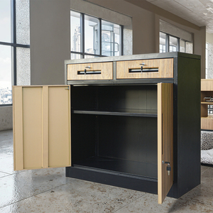 Armoire de classement métallique moderne réglable et verrouillable pour usage commercial et bureautique à domicile - Product Image 4