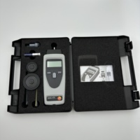 Tachometer testo 470 rpm digital non-kontak dengan rpm, kecepatan, pengukuran panjang (0563 0470)