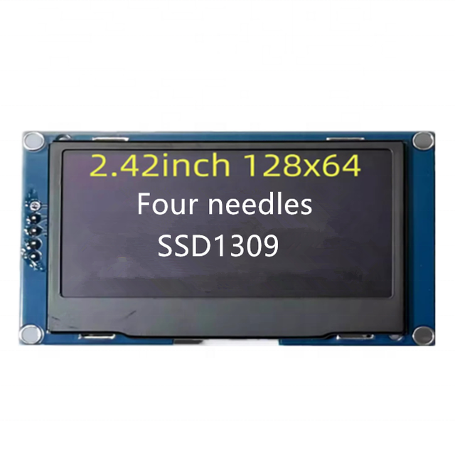 2.42 inch OLED Display Module 128*64 SSD1309 SPI/IIC Interface for Arduino 4Pin 7Pin 9Pin 16Pin