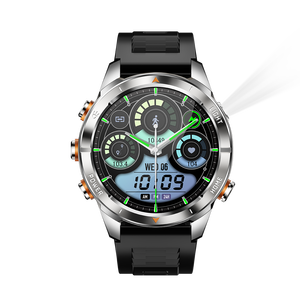 Kt80 Thông Minh Thể Thao Đồng Hồ Với Đèn Pin Gọi Điện Thoại Không Thấm Nước 3ATM 515MAh Lớn Pin Thông Minh Ban Nhạc Cổ Tay Tập Thể Dục Tracker Smartwatch - Product Image 5