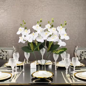 Haute Qualité Papillon <span class=keywords><strong>Orchidée</strong></span> Latex Real Touch Artificielle Noël Graduation Chinois Nouvel An Fleurs pour Décoratif Faux - Product Image 6