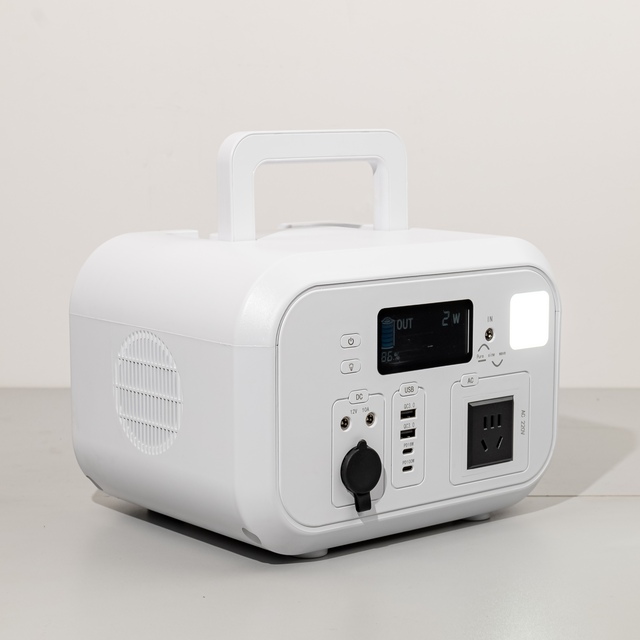 Portable Outdoor Power Station High-Power 110v/220v Emergency Standby Power Supply 300W Energy Storage Outdoor Activities