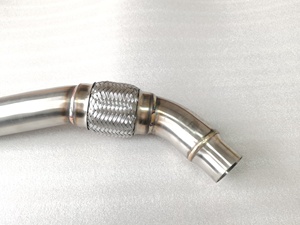 Tuyaux d'Échappement Moteur pour <span class=keywords><strong>BMW</strong></span> E46 <span class=keywords><strong>330d</strong></span>/<span class=keywords><strong>xd</strong></span> M57 M57N 1998-2005 en Acier Inoxydable 304 - Product Image 3