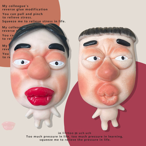 Syh1452 Tpr Silicone Squishy Đồ Chơi Đầu Lớn Đầy Đủ Đôi Môi Người Mâm Mụt Bóp Cho Căng Thẳng Cứu Trợ Cho Trẻ Em Trong Độ tuổi 5-7 Năm - Product Image 6