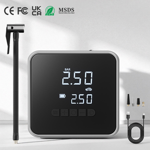 Gonfleur de pneus de voiture portable sans fil avec écran numérique LED 150 <span class=keywords><strong>PSI</strong></span> 6000mAh ABS multifonction - Product Image 1