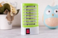 Lampe anti-insectes UV intelligente JZ Solid, écologique, avec colle forte jetable, piège à mouches, contrôle des nuisibles, piège à moustiques en ABS