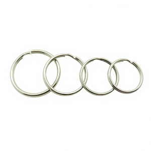 Yiwang พวงกุญแจแบบแยก32มม. สำหรับอุปกรณ์เสริมกระเป๋าพวงกุญแจโลหะ - Product Image 2