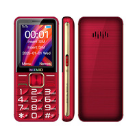Téléphone pour seniors MXMID G880pro, double carte SIM, double lampe torche LED, écran TFT 2,4 pouces, clavier QWERTY, espagnol, TORCH, sans caméra, 1600 mAh
