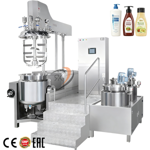 Hochdrehmoment-Motor Geschlossener Kreislauf-Mixer Hochleistungs-Chemikalienmischer Homogenisator Salben-Vakuum-Emulgator - Product Image 1