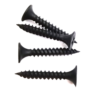 สกรูยิปซัมเกลียวหยาบเคลือบฟอสเฟตสีดำ - Product Image 3