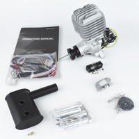 Moteur à essence monocylindre deux temps EPHIL 60cc-S en alliage pour avion modèle réduit à aile fixe arrière